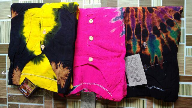 Longdres Batik Tali Jumputan /gamis  Batik / Baju Tidur Batik