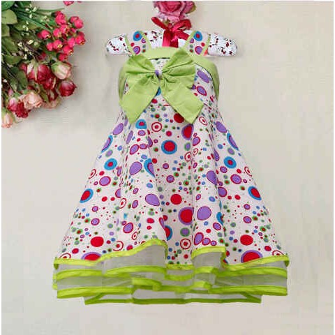 Dress Cotton 576 fashion anak perempuan trendy