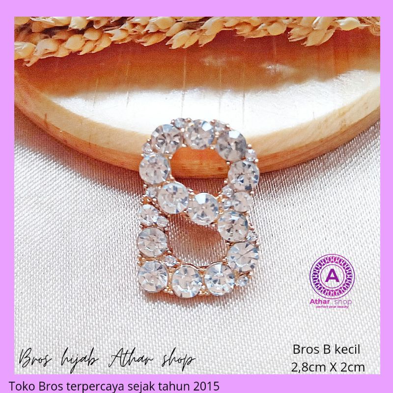 Bros B/bross signature branded import premium/brooch button/Bros hijab Athar shop scarve/Bros dada