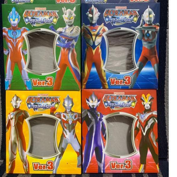 ❁TERBARU*,, Kartu Ultraman VERSI 3 Playing Card Fusion Fight *l.