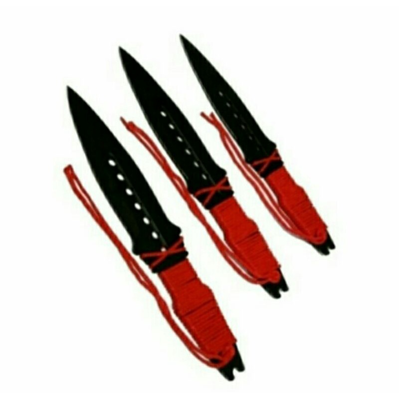 Bayar Ditempat Pisau Lempar 3 buah//Pisau Lempar Kunai P 1140