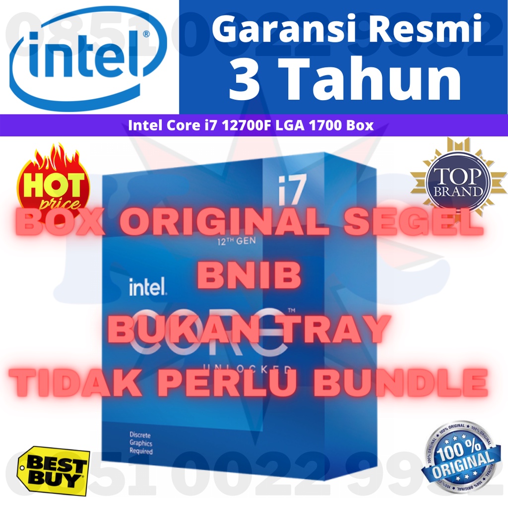 Intel Core i7 12700F LGA 1700 Box