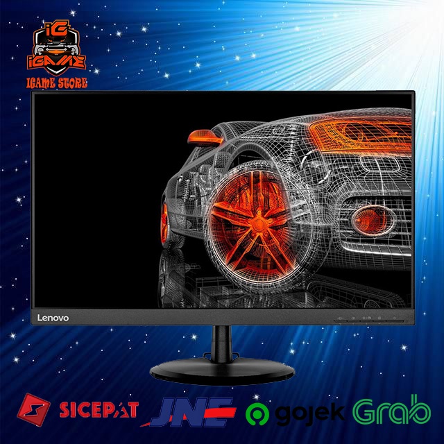 Monitor LED Lenovo D24-40 24&quot; 1080p VGA HDMI Freesync - NAMPOL GAN