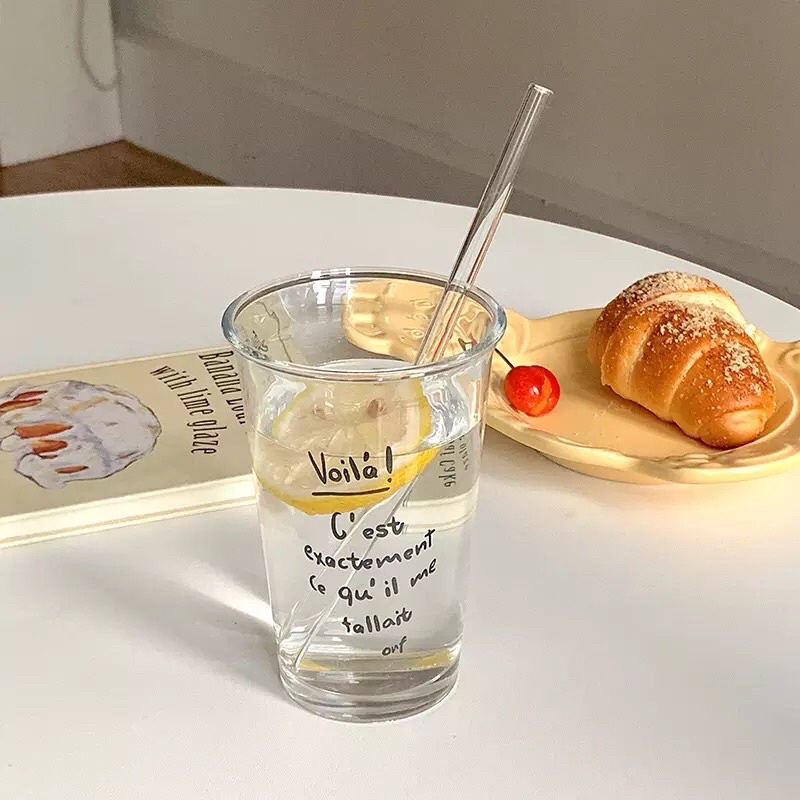 Voila glass || Aesthetic Glass cafe Coffee simple elegant