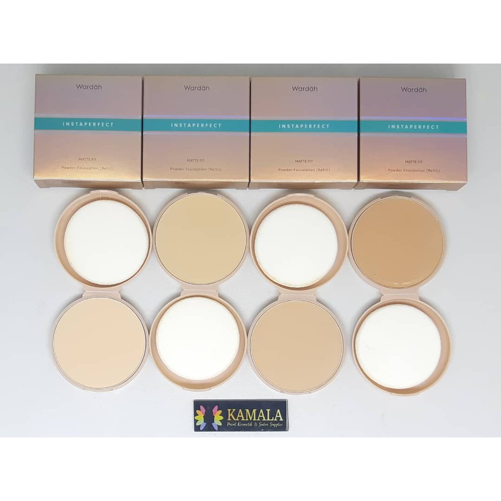 Wardah Instaperfect Mattefit Powder Foundation Refil
