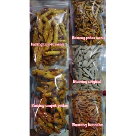 

Basreng dan kacang umpet