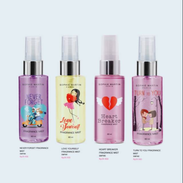 PARFUM FRAGRANCE MIST SOPHIE MARTIN PARIS