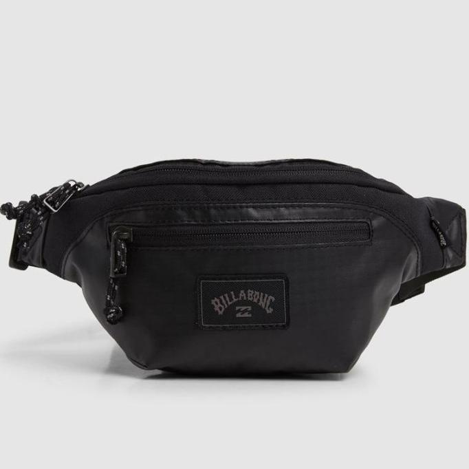 TAS BILLABONG WAISTPACK 2L WAIST BAG STEALTH BLACK ORIGINAL FDHGF4654