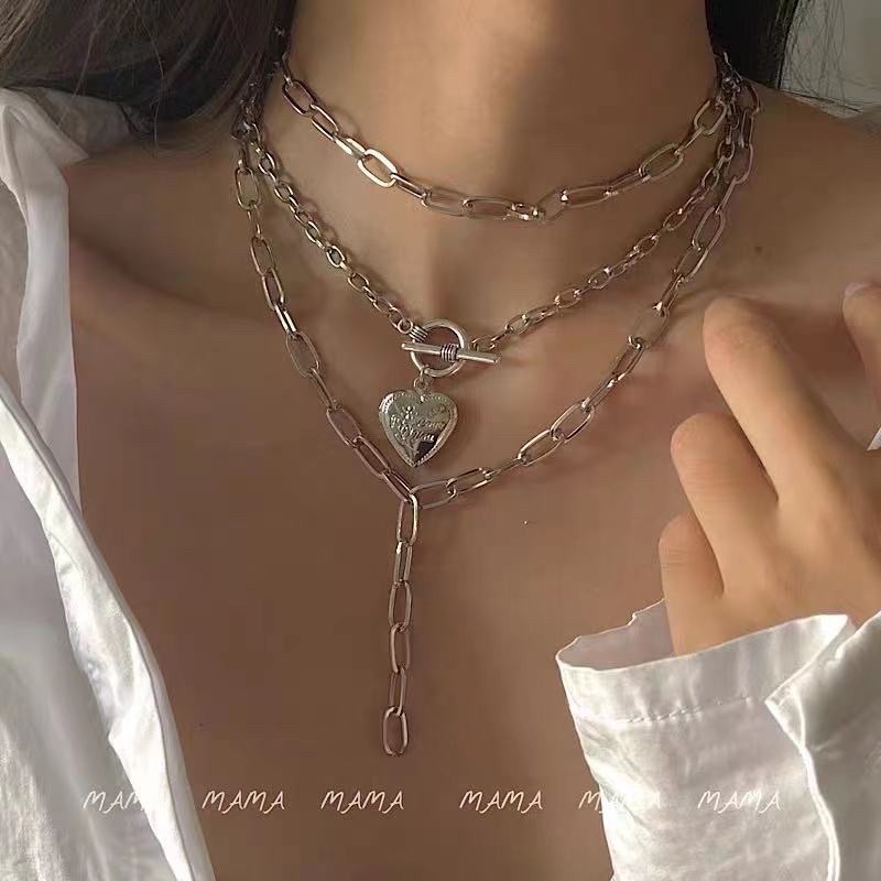 KOREAN NECKLACE KALUNG RANTAI KOREA IMPOR