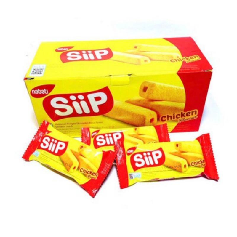 BOX - Nabbati SiiP 20x5gr Varian Baru Rasa Richeese Richoco Roasted Corn Chicken Coklat Keju Jagung Bakar Sip