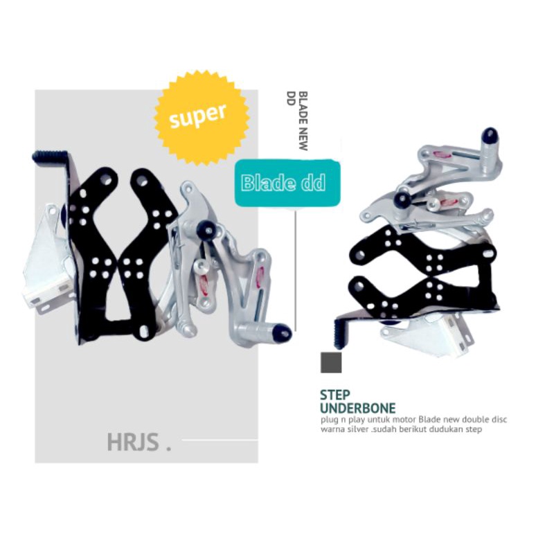 STEP UNDERBONE BLADE NEW DOUBLE DISC YONK JAYA