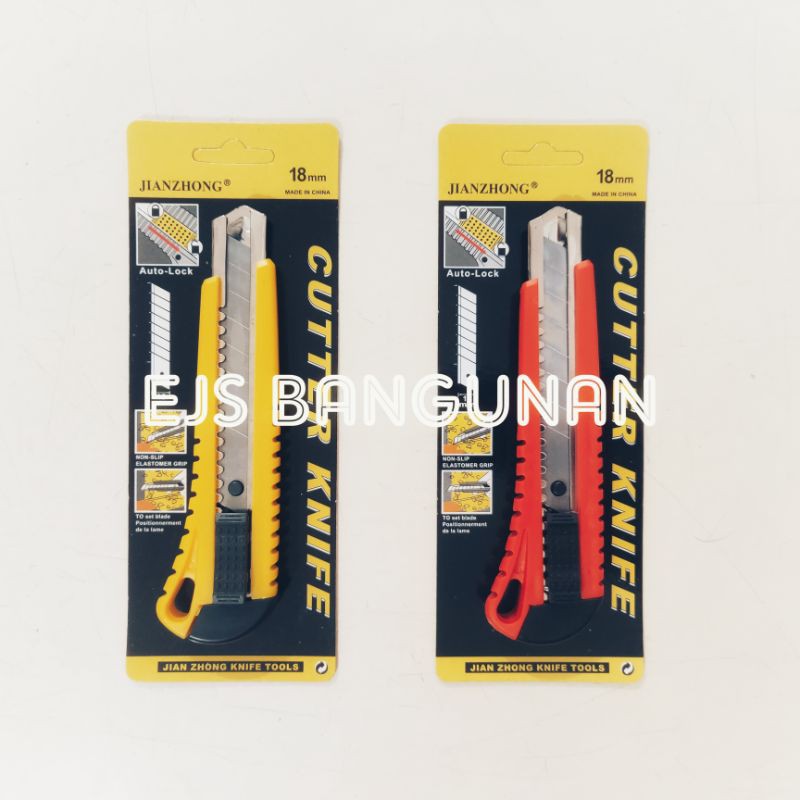 

Pisau Cutter / Cutter Besar 18MM