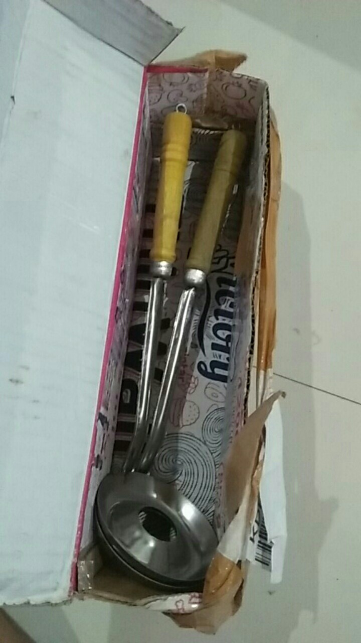 Irus Donat Cetakan Donat Cair Goreng Gagang Kayu