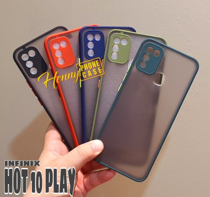 CASE INFINIX HOT 10 PLAY - CASE MATTE FULL COLOR INFINIX HOT 10 PLAY - HOT 10 PLAY