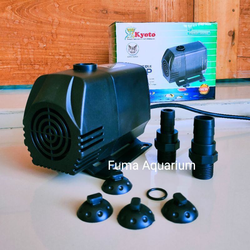 KYOTO P 105 Pompa Celup Kolam Aquarium Aquascape Hidroponik Kyoto 105 Low Watt Submersible Pump Power Head