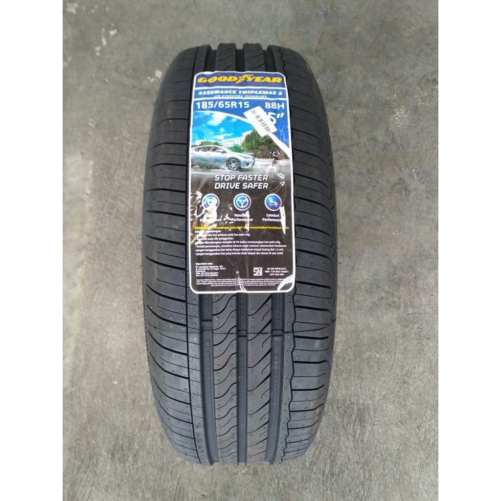 Ban Mobil Ertiga Livina Avanza Goodyear Triplemax 2 Ukuran 185/65 R15