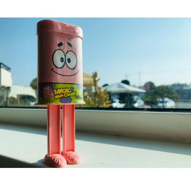 

{Z-IBE> {♥> Korean Magic Hair Candy / Korea Viral Squidward Spongebob Candy / Magic Hair Candy Viral {★★★★★>