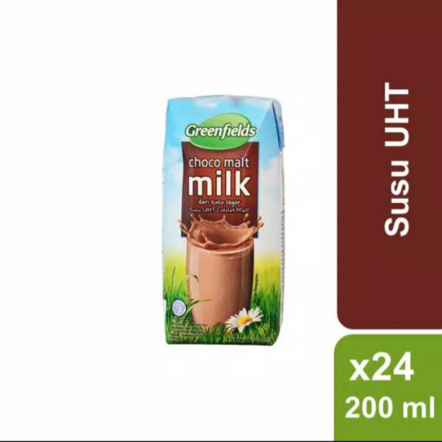 

Susu greenfields UHT 24x200ml (1 karton)