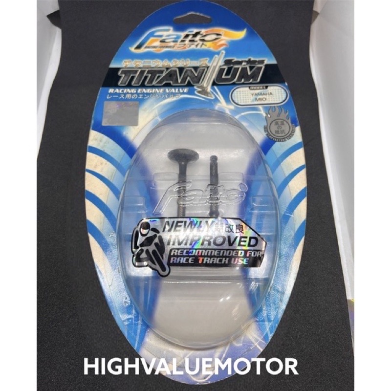 KLEP TITANIUM MIO MEREK FAITO ORIGINAL 100%