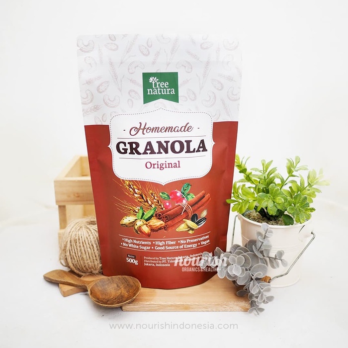 

Jual Tree Natura, Granola Original 500Gr