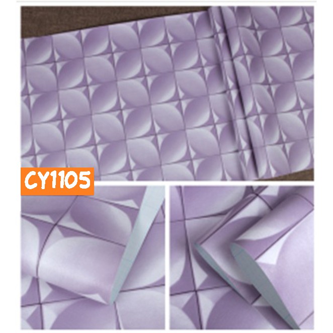 Wallpaper Motif Cy 45Cmx45cm X 9mCm Wallpaper Kreasirumah88