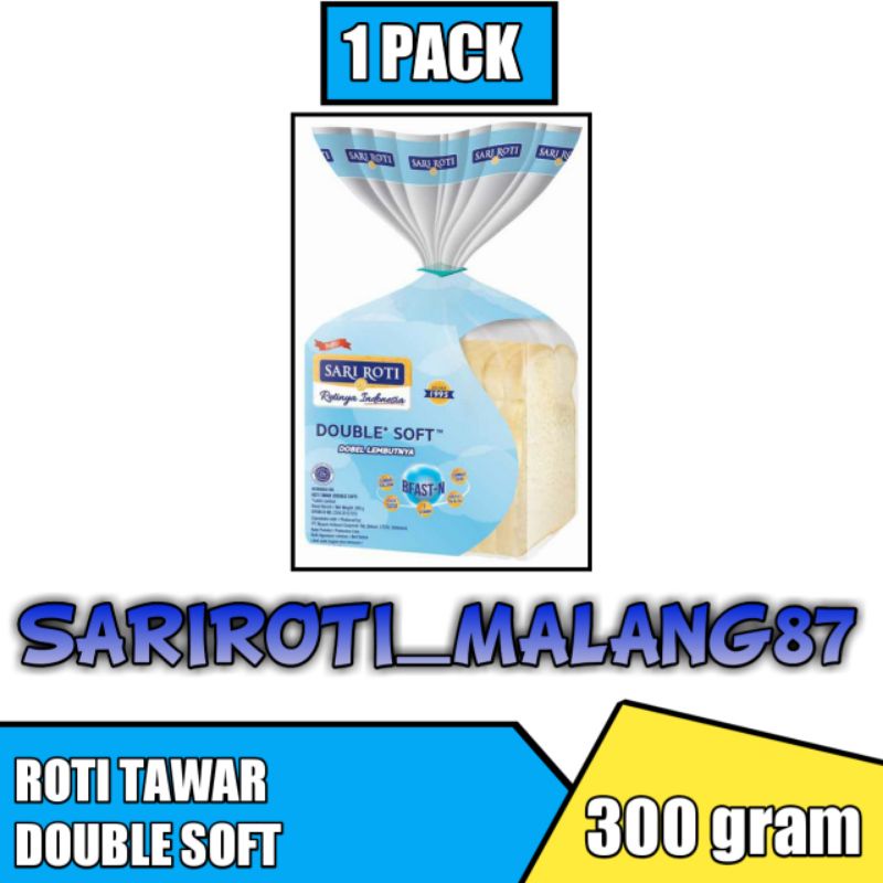 

sari roti tawar double soft