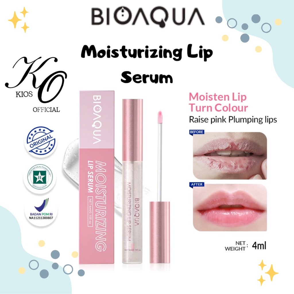 Bioaqua Moisturizing Lip Serum 4ml