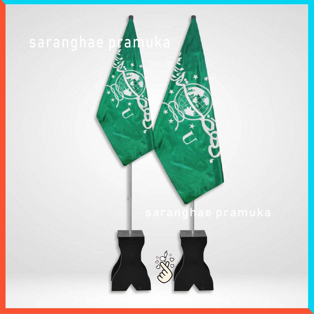 Bendera NU Nahdlatul Ulama 80x110cm dan 55x80cm