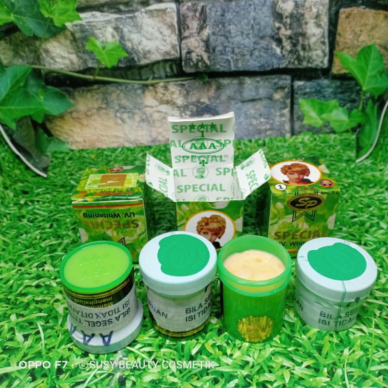 CREAM SP HIJAU BOK PLUS AAA SEGEL 12 PCS