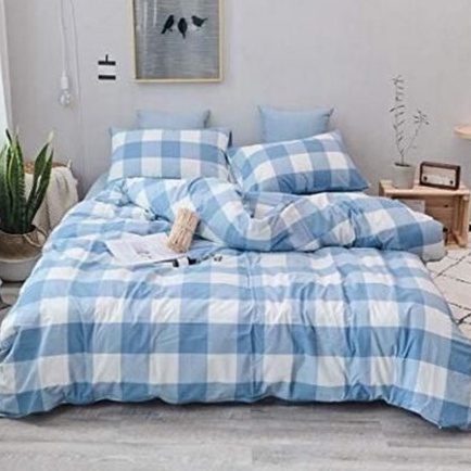 SPREI AESTHETIC VIRAL MOTIF KOTAK KOTAK UK. 120,160,180,200,EMILY SRIES