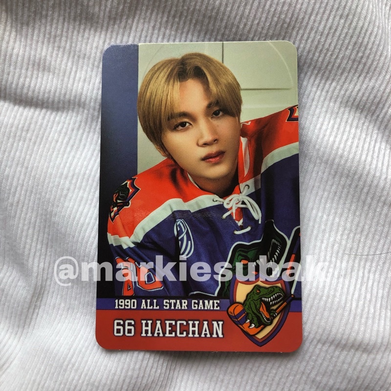 PC Haechan trading card 90s love non holo