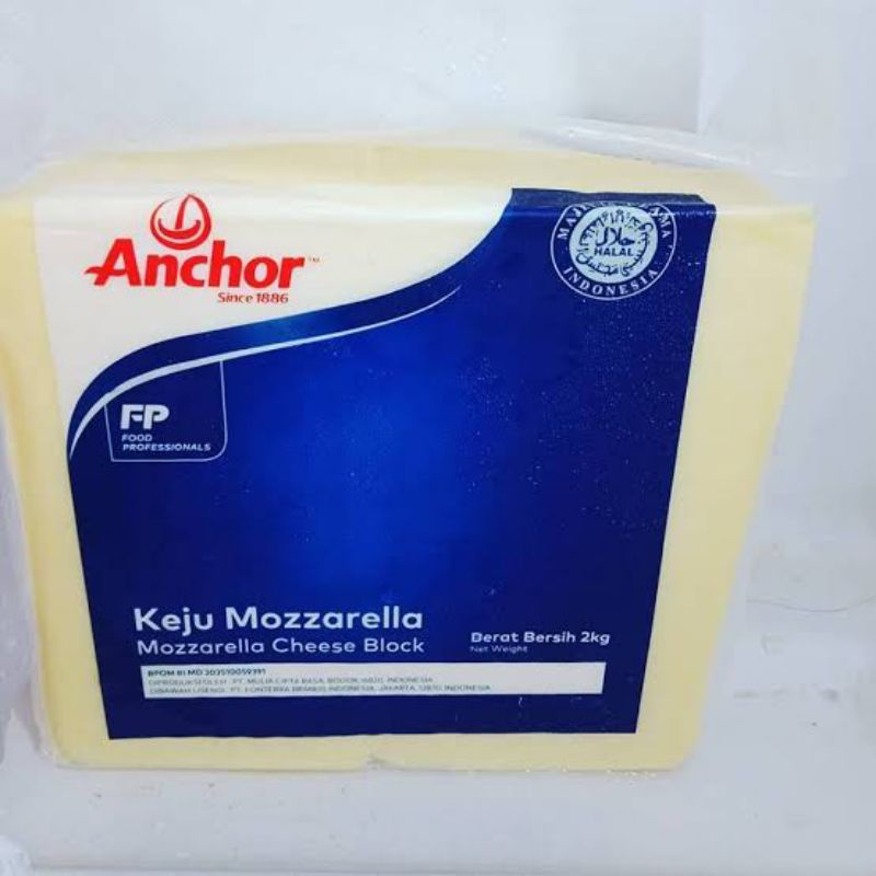 

keju mozzarella anchor 2kg