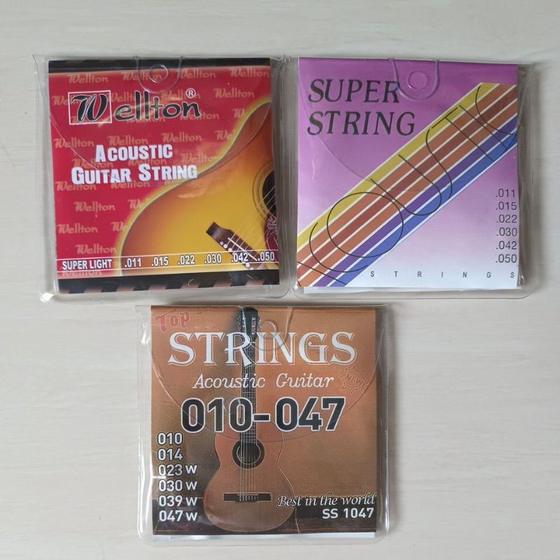 senar gitar welton original korea satu set