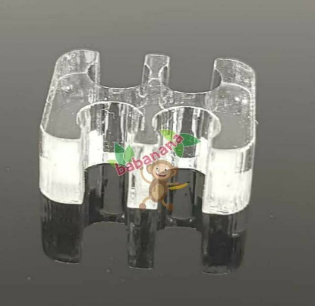 4 Pin Transparan Sisir Kabel Cable Comb Sleeved