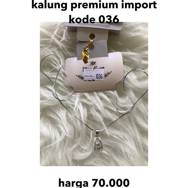 kualitas premium kode 036 kalung import