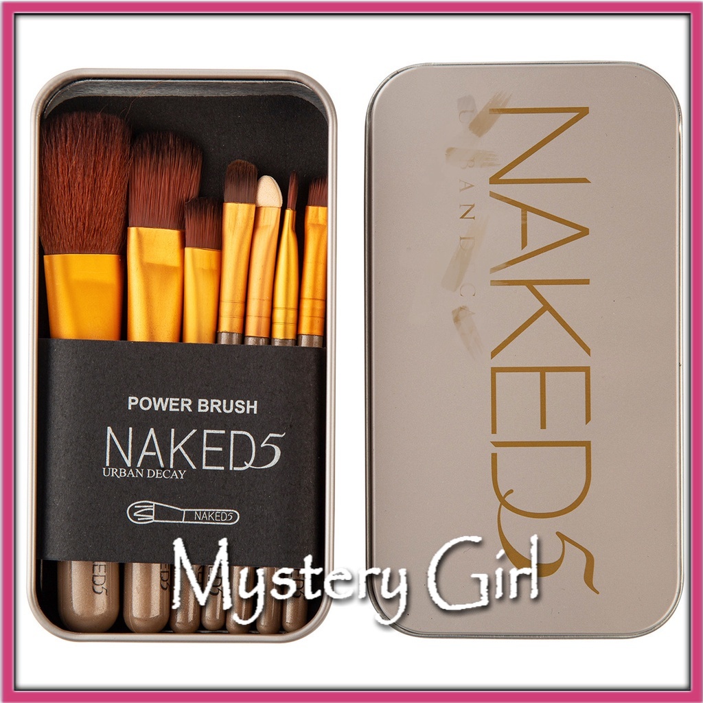 Mysterygirl -  Kuas Makeup Brush Makeup Brushon KUAS MAKE UP Brush ISI 7  Makeup Brush Kuas Maker Set Brush Make up Alat Makeup Murah