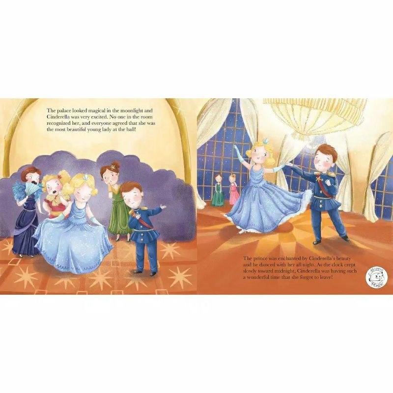 Buku Cerita Anak Cinderella 3D 3 Dimensi Augmented Reality Little Hippo Bahasa Inggris