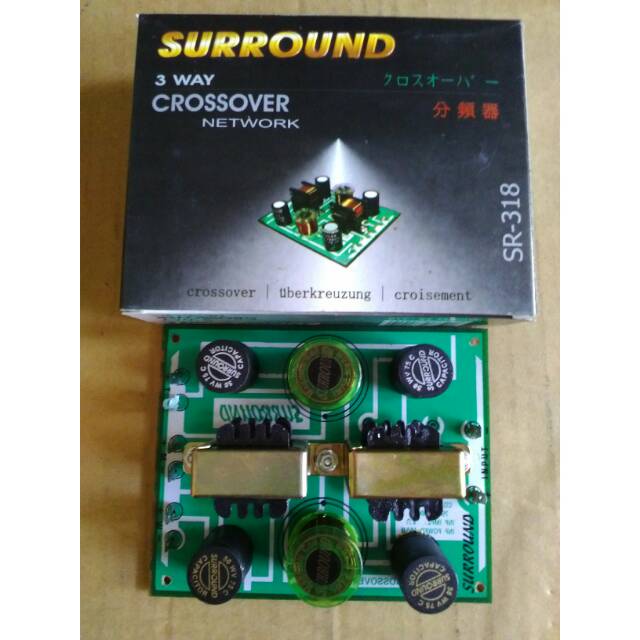 Kit Crossover Passive 3 Way SURROUND