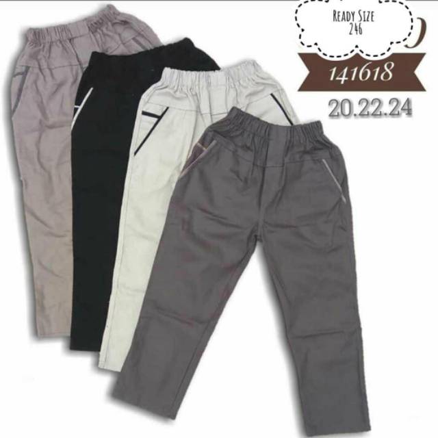 Celana Chinos Anak - Celana Panjang Chinos Anak size 246