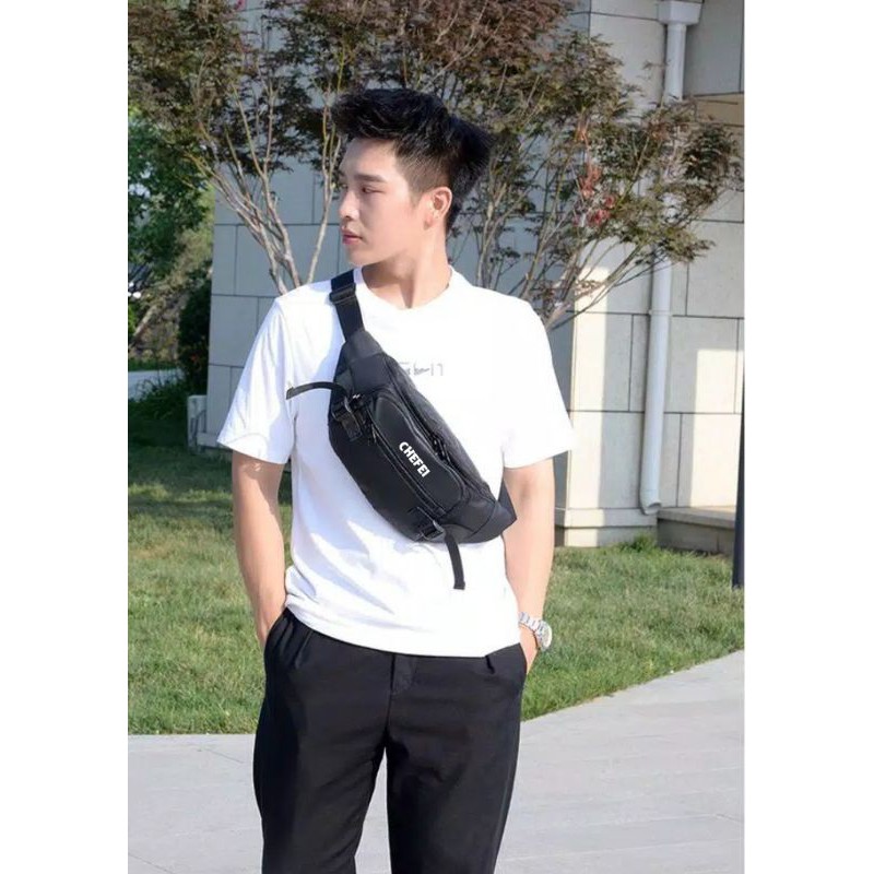 tas pinggang dada / tas waistbag / tas sling bag