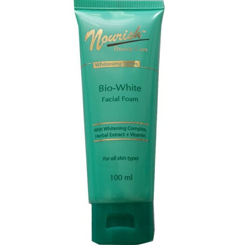 NOURISH SKIN BIO WHITE FACIAL FOAM 100ML