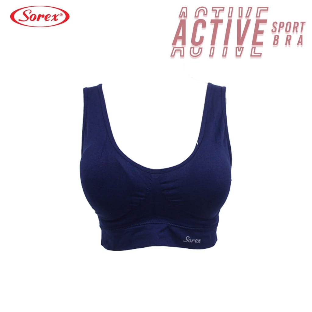 BH Sorex Bra Sport Polos Busa Tanpa Kawat size besar - Olahraga strecth Freesize Active sport bra BH SP 020 - Bisa COD / Bayar di tempat