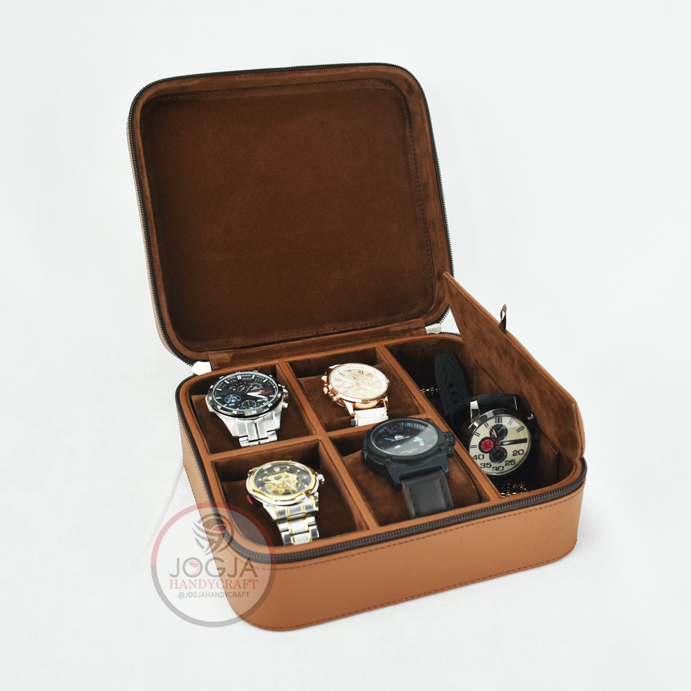 Travel Watch Box / Tempat Jam tangan travel / Kotak Jam Tangan