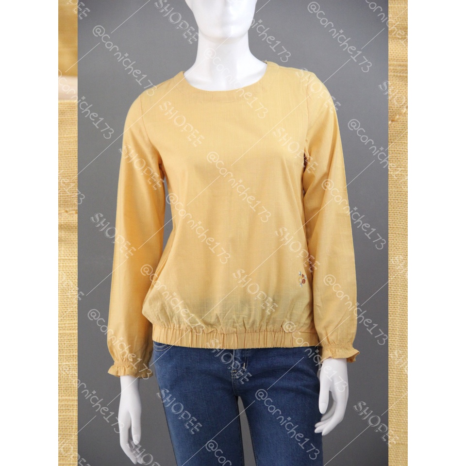 Corniche Reza Blouse Yellow - TH231466