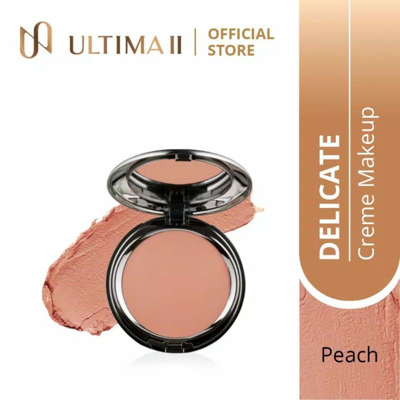 ULTIMA II Delicate Creme Powder Makeup 13GR Full Case &amp; Refill