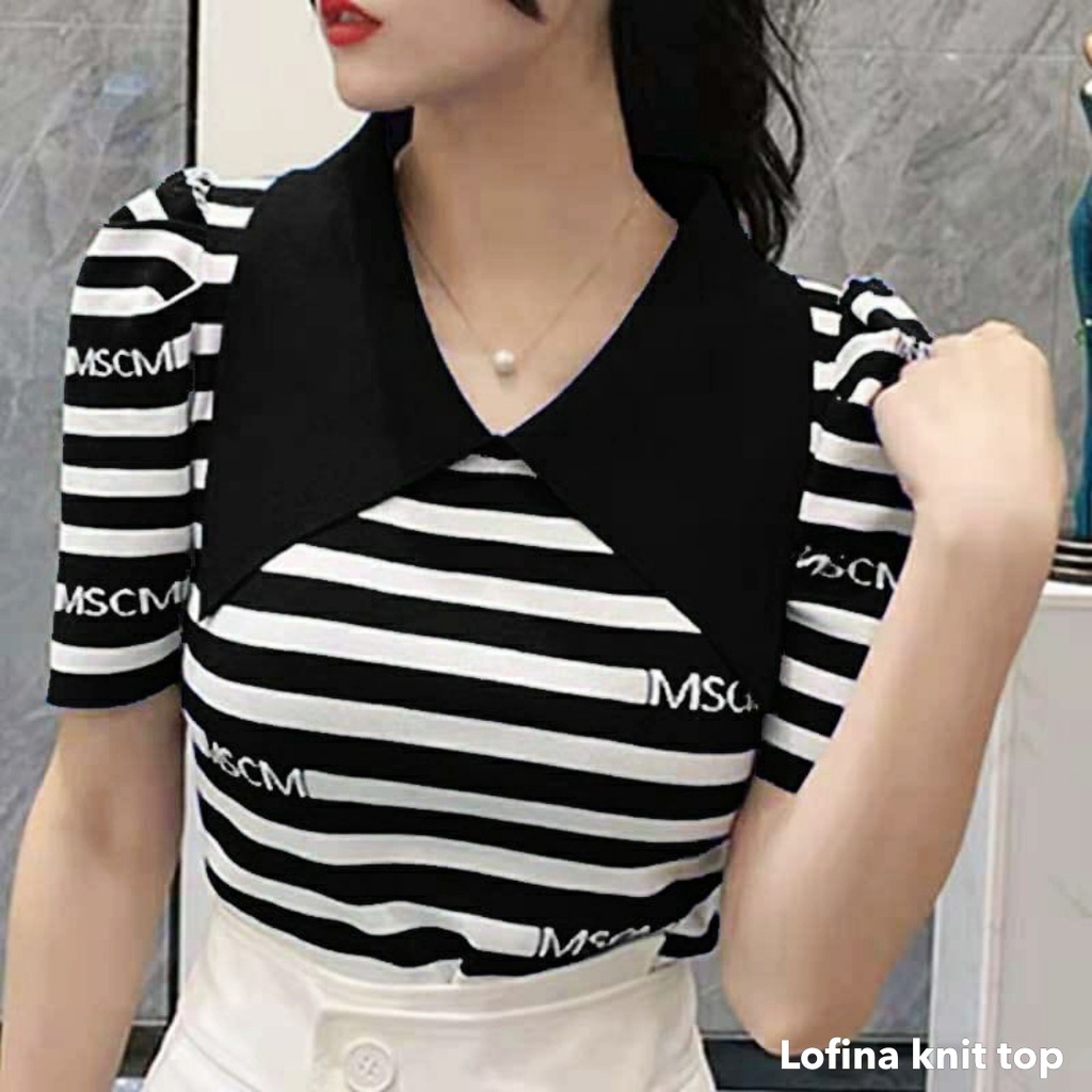 Lofina knit top - Thejanclothes