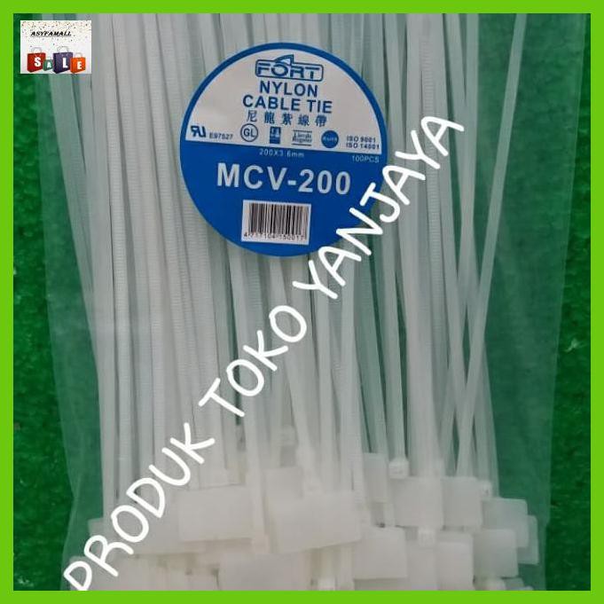 

DOCUMENTO- KABEL TIES LABEL/MARKER TIES 20CM PUTIH -ASLIII.