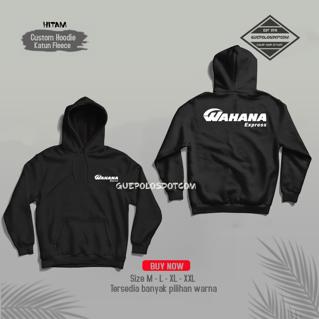 HOODIE EXPEDISI WAHANA - JAKET WAHANA - SWEATER WAHANA KURIR EKSPEDISI