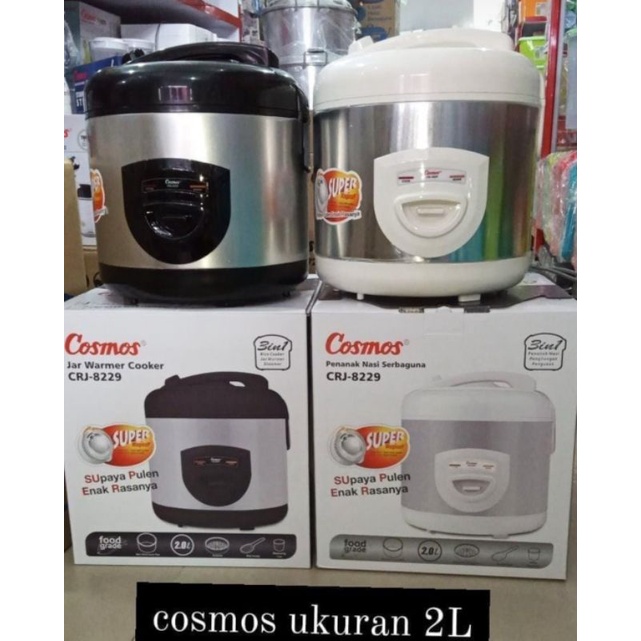 rice cooker cosmos 2liter CRJ-8229 RICE COOKER SERBAGUNA COSMOS
