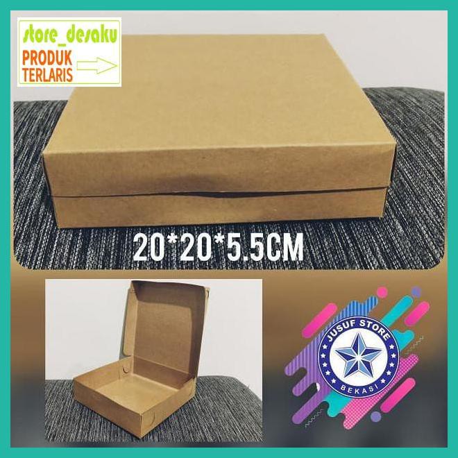 

Yrey5Y- Kotak Dus Box Kue Brownies Food Grade Paper Laminasi 22X10X5Cm @1Pcs - 10X10X5Cm Tgdr6E-